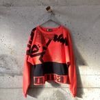 printed dolman sweatshirt