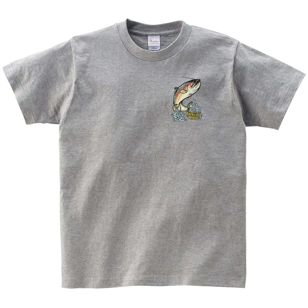 ニジマス 虹鱒 Tシャツ rf16 渓流釣り ルアー釣り フィッシング 釣り好き 釣り人 誕生日 父の日 敬老の日 ギフト プレゼント