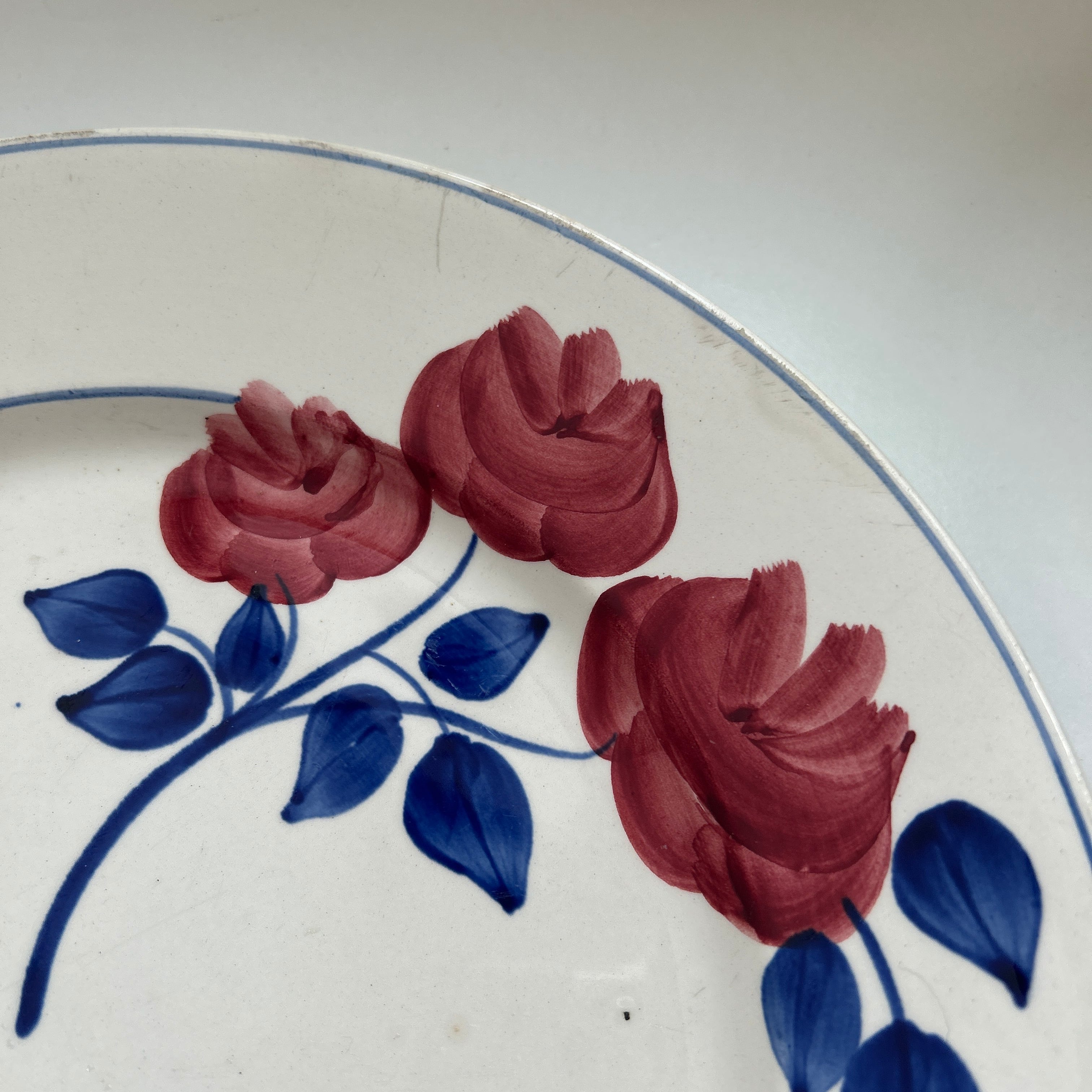 HB & Cie Choisy le Roi フランスアンティーク クレイユ大皿 安い，お