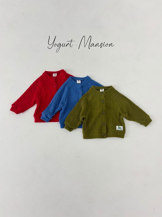 yogurt mansion［取寄］crayon cardigan 26autumn