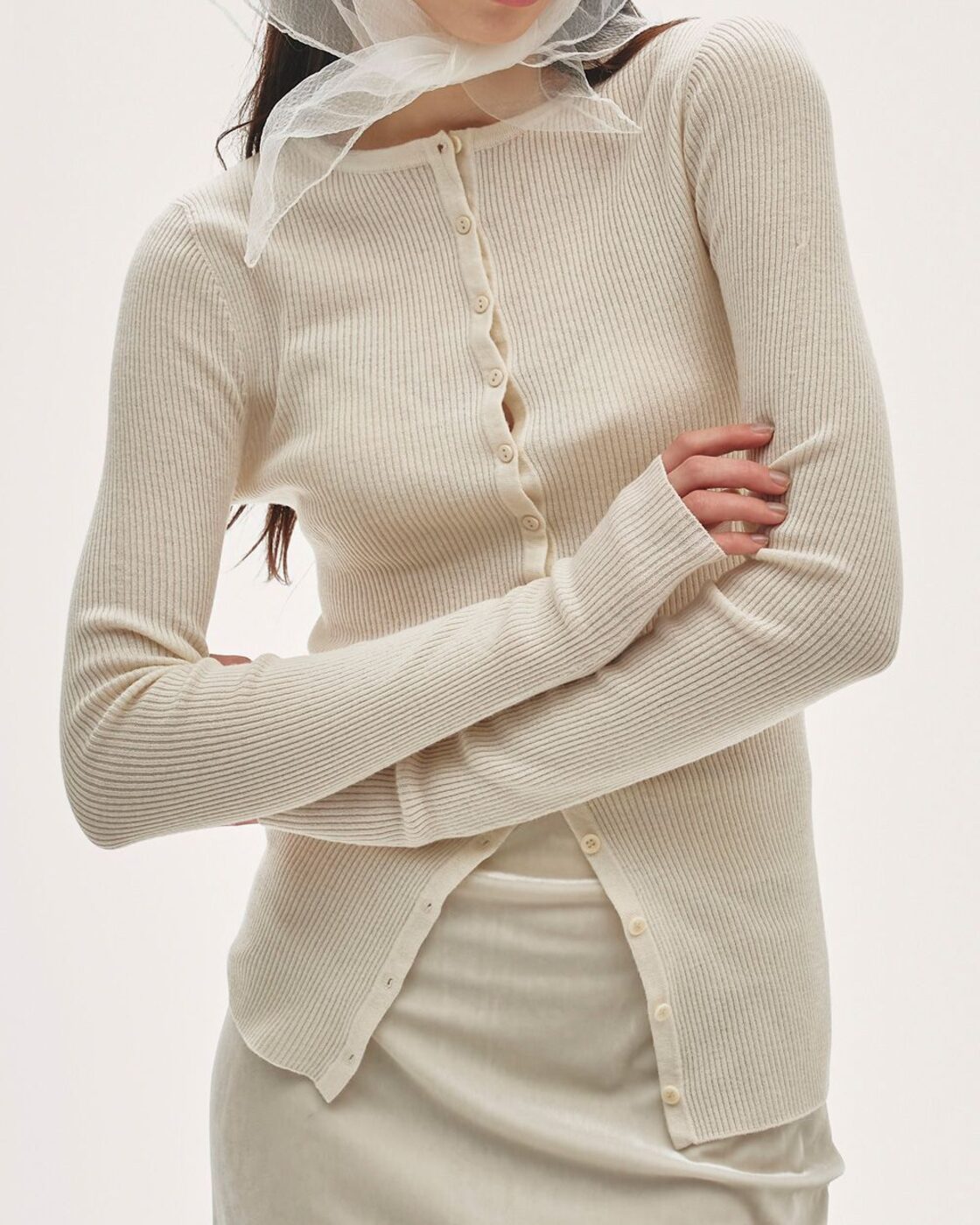 todayful】Silkwool Knit Cardigan(ECRU) | Pay ID
