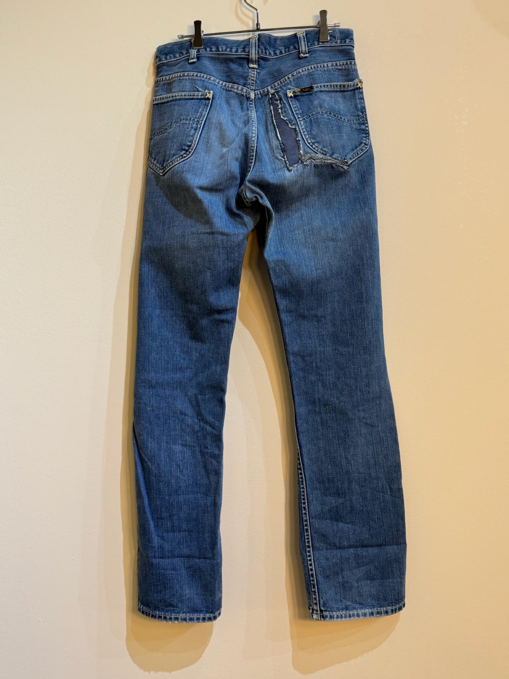 1970s Vintage Lee 200 / リー 米国製 黒タグ・サイドリペア カスタム