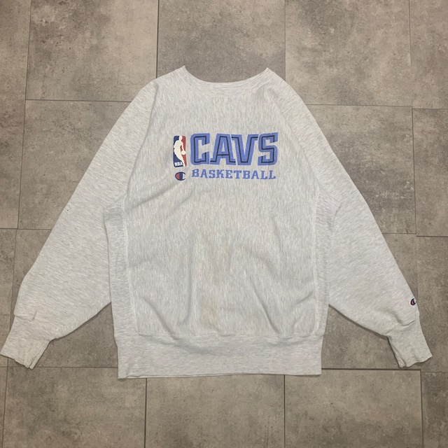 90s USA製 リバースウィーブ(REVERSE WEAVE) NBA CAVS 刺繍タグ XL