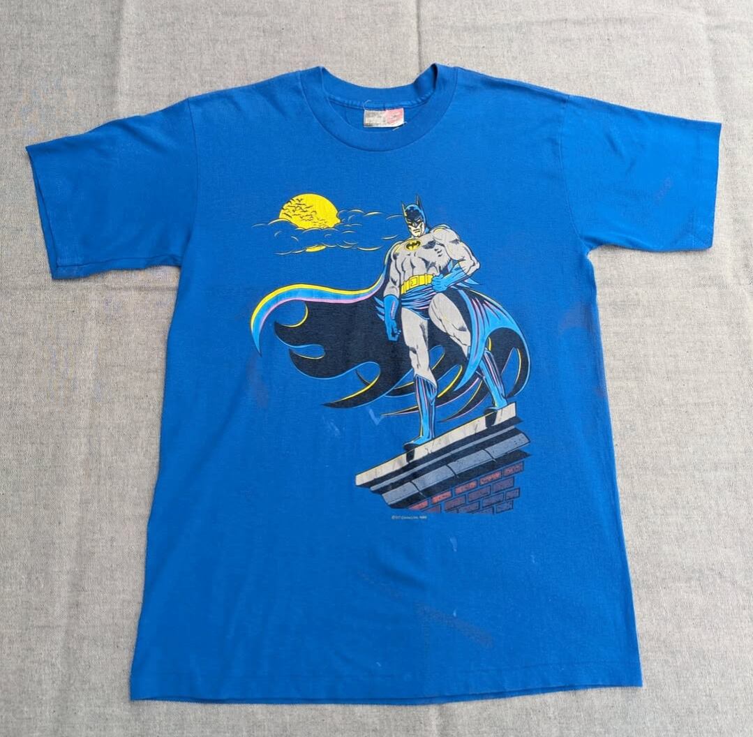 80s DC comics " batman " print tee 小岩店