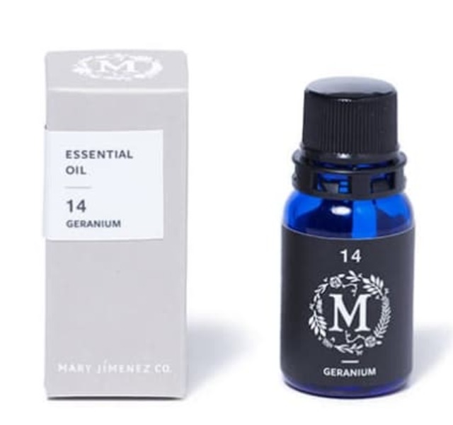 MARY JIMENEZ Co. 精油 10ml.  (石川県能登産) /〈14〉GERANIUM　ゼラニウム