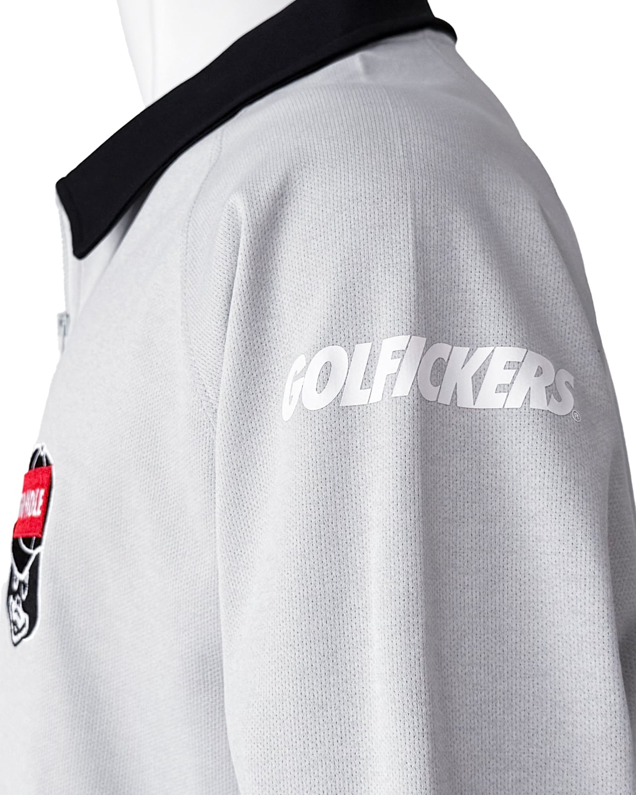 ☆予約即完売品☆新品☆ Golfickers コットン ポロ 白 Ｌ☆ コットン ショートスリーブ ドレス （ロング・マキシ丈