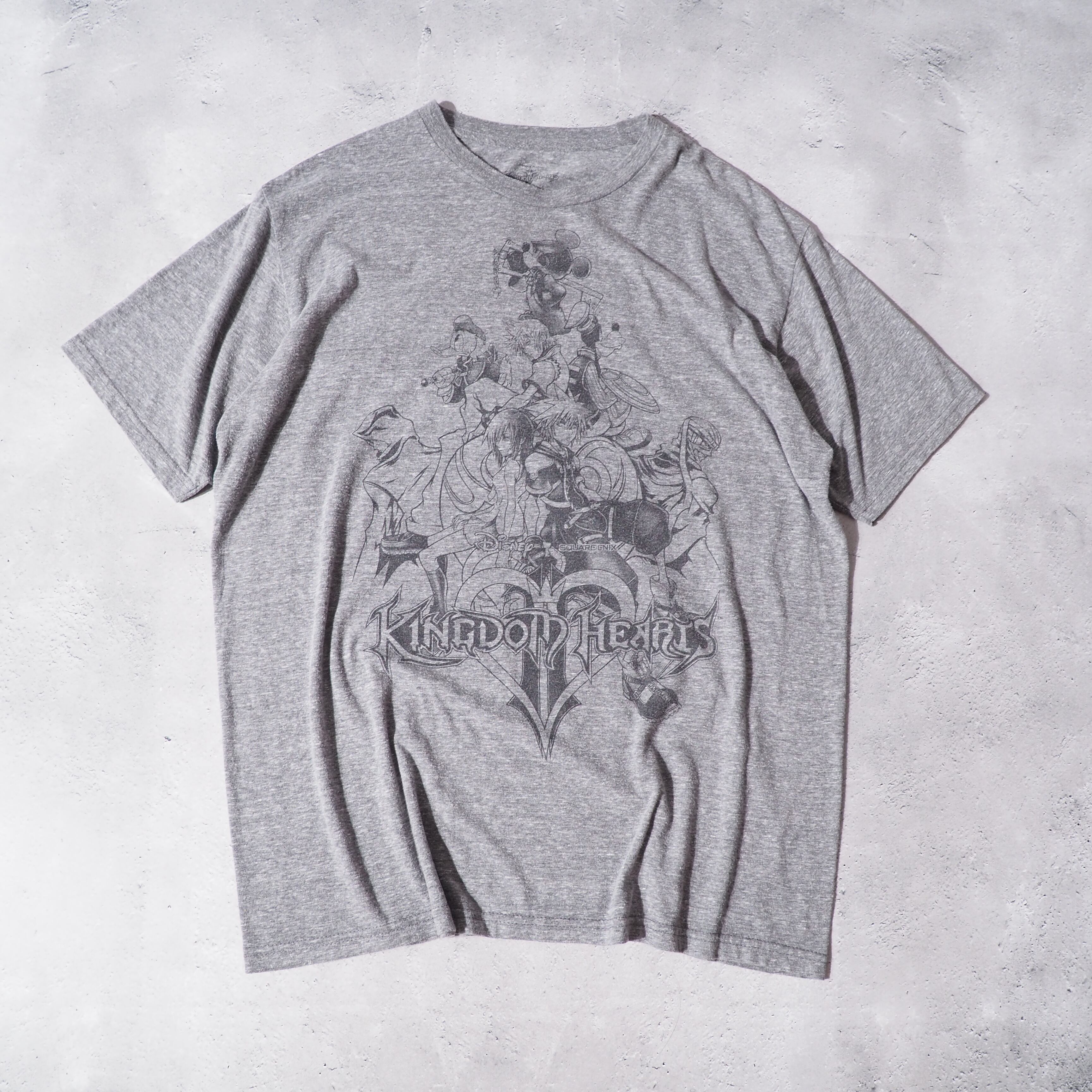 Kingdom hearts all star printed loose silhouette tee