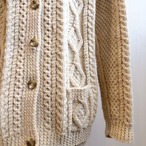 70s Irish fisherman cardigan