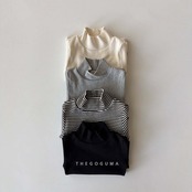 【取寄】THE GOGUMA ふんわり無地タートルネックTシャツ｜冬服｜韓国子供服