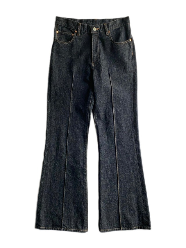 GEN IZAWA / Flare denim pants (one-wash)