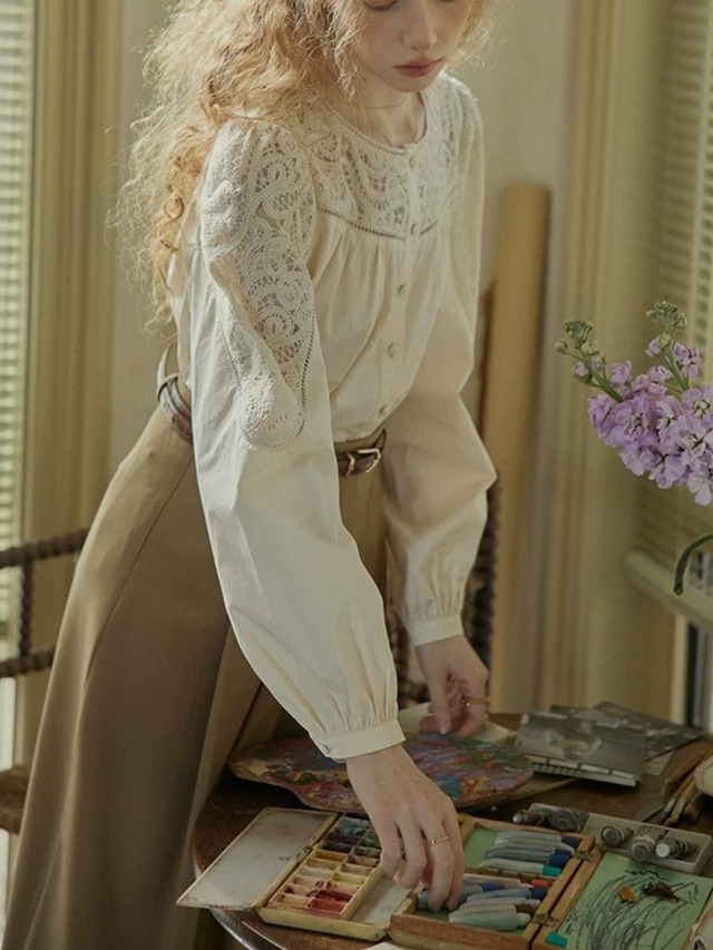 Champêtre Lace Blouse F0528