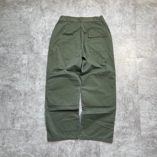 80-90s フランス軍 実物 ヘリンボーン アビエイターカーゴパンツ 92M w29 詳細写真12