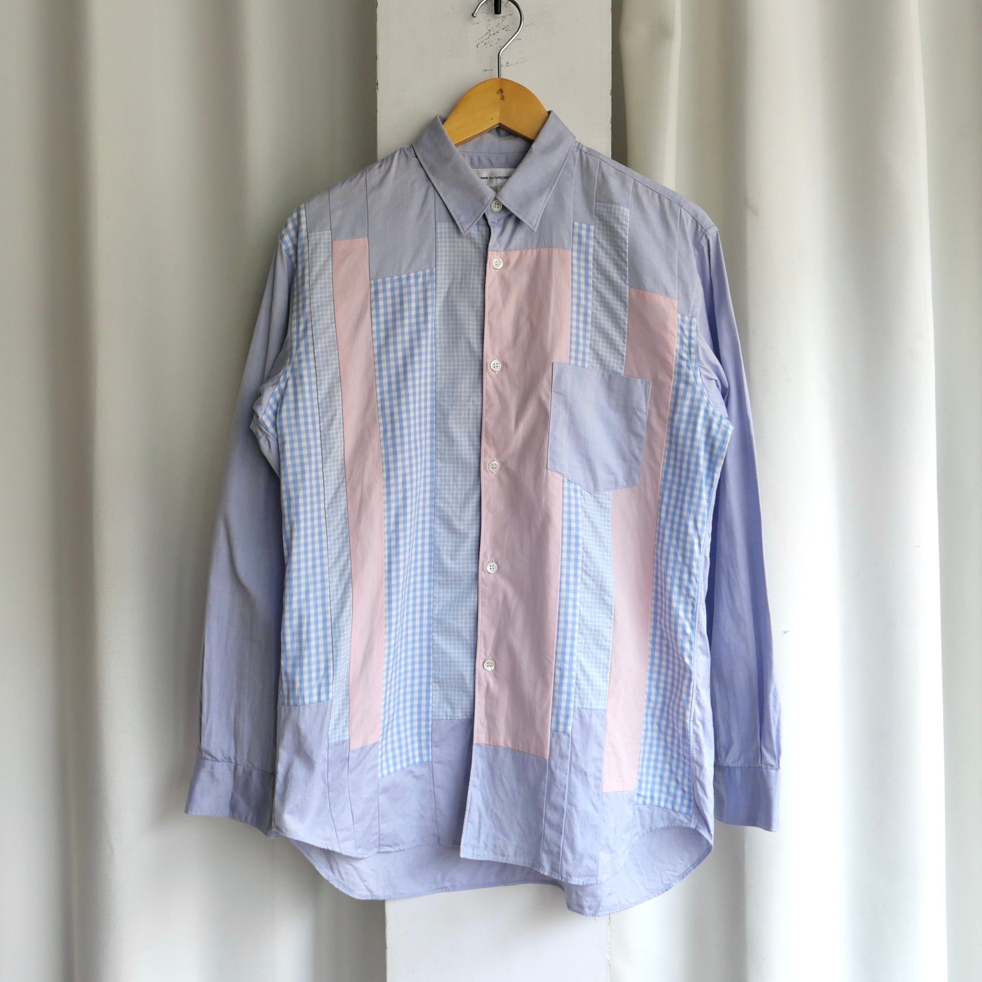 Comme de GARCONS SHIRT チェックM COMME des GARCONS SHIRT CRAZY COTTON CHECK SHIRT | safarionline