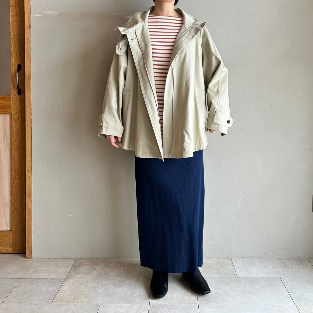 美品 cafune; カフネ コットンツイルスタンドカラージャケット cafune;】コットンツイルスタンドカラージャケット | valance 福井