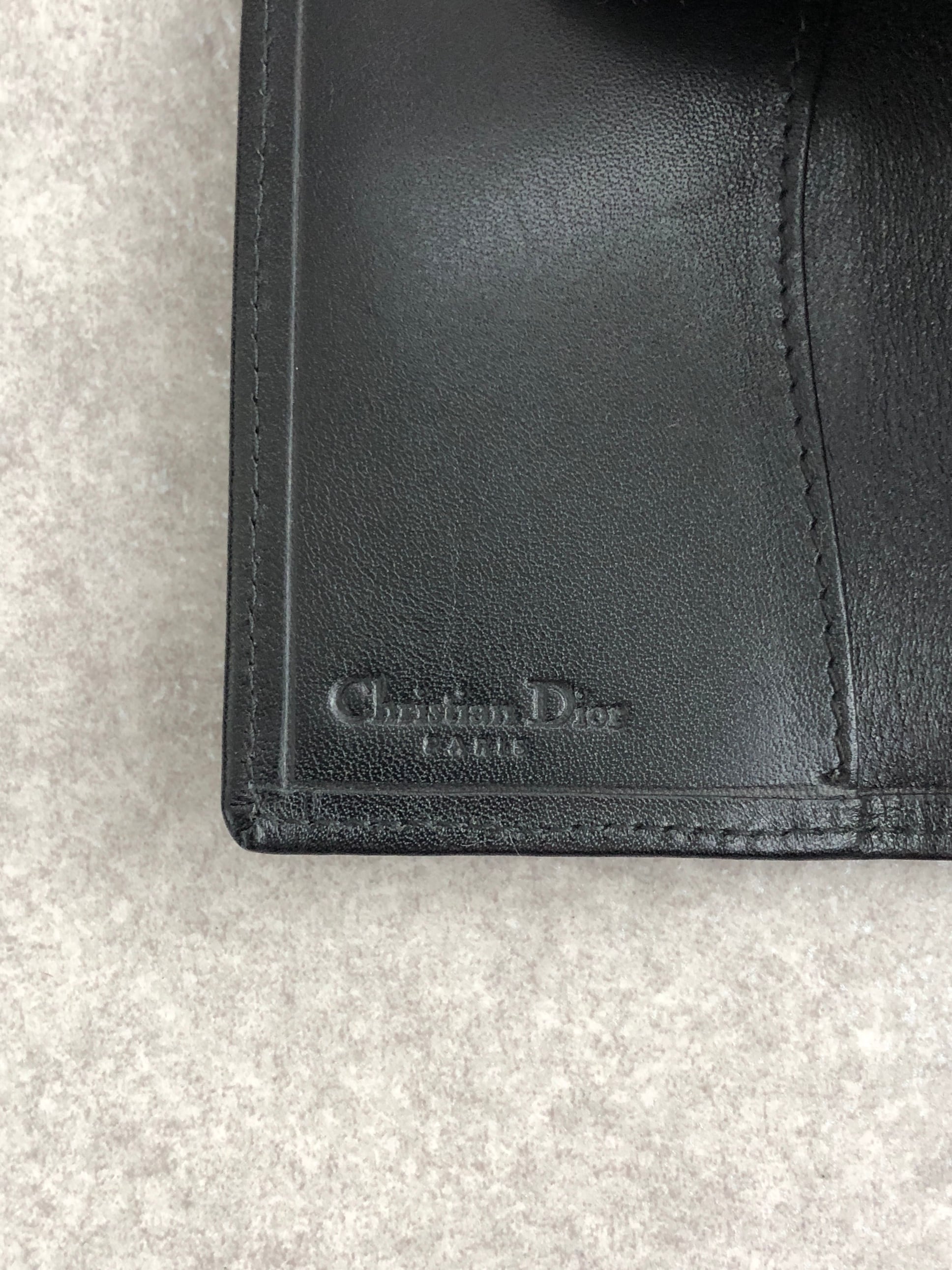 Christian Dior クリスチャン ディオール キーケース ブラック ロゴ