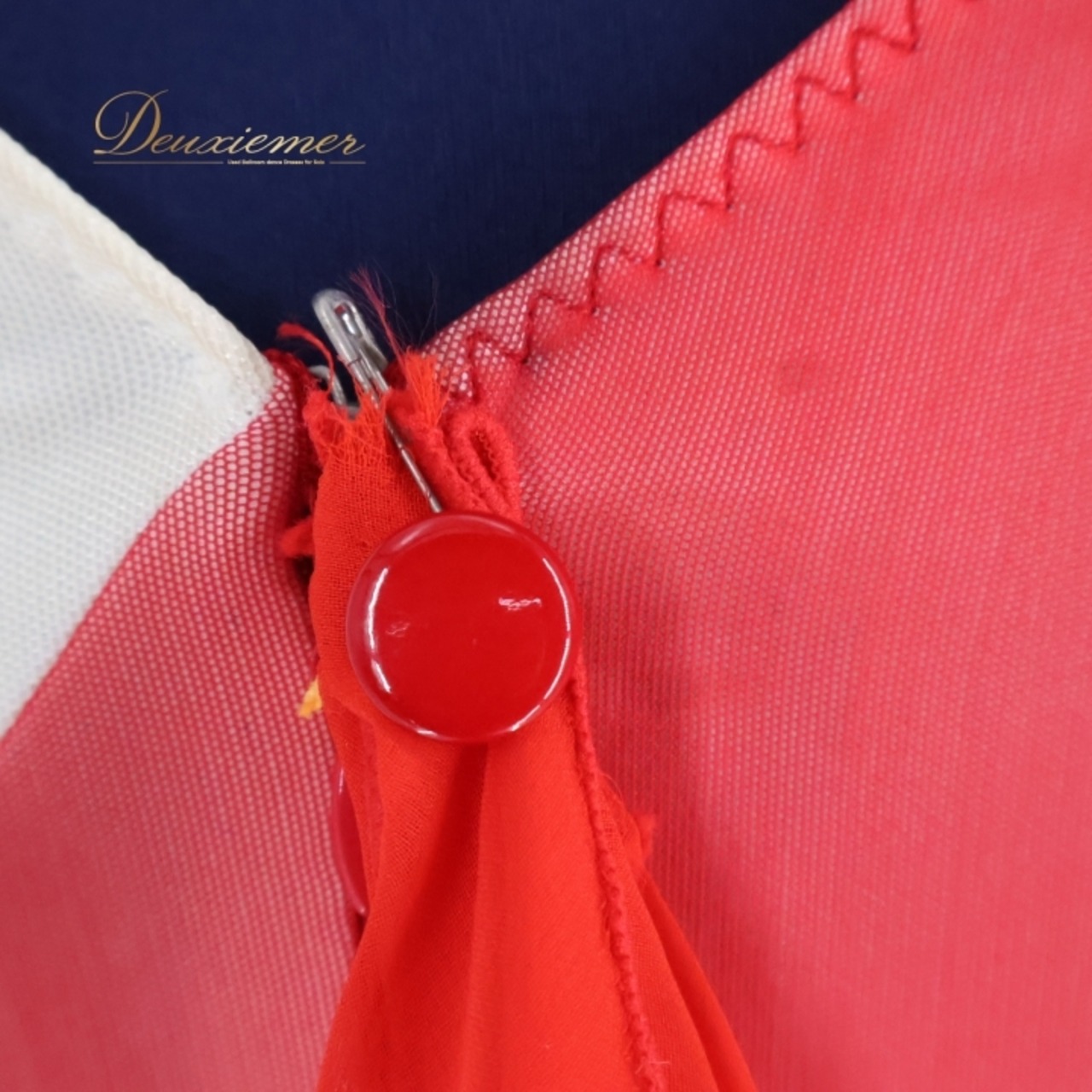 社交ダンス 衣装 スタンダード ドレス ワンピース 白 オレンジ 花柄 光沢 軽い インザムード in the MOOD 綺麗 ホワイト系 オレンジ系 ドレス ワンピース 社交ダンス衣装 日本製 高級感 軽い素材 可愛い 花柄ドレス フェスティバル用 競技用ドレス 女性用 おしゃれ 動きやすい