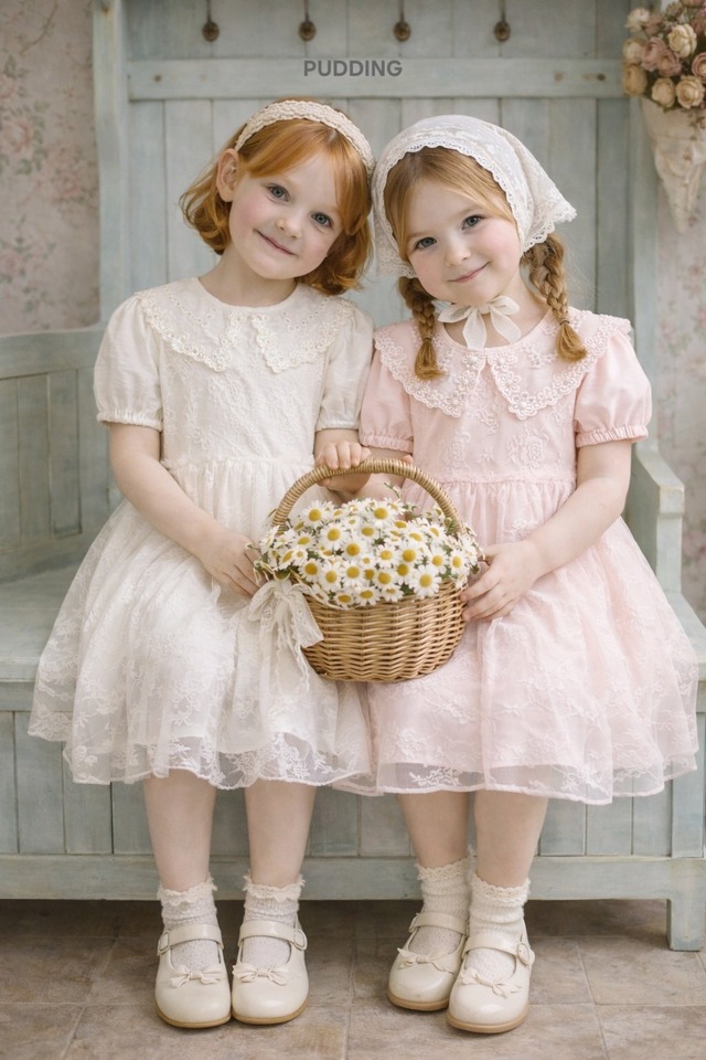 【6/21〆予約】<pudding> Flower bud dress