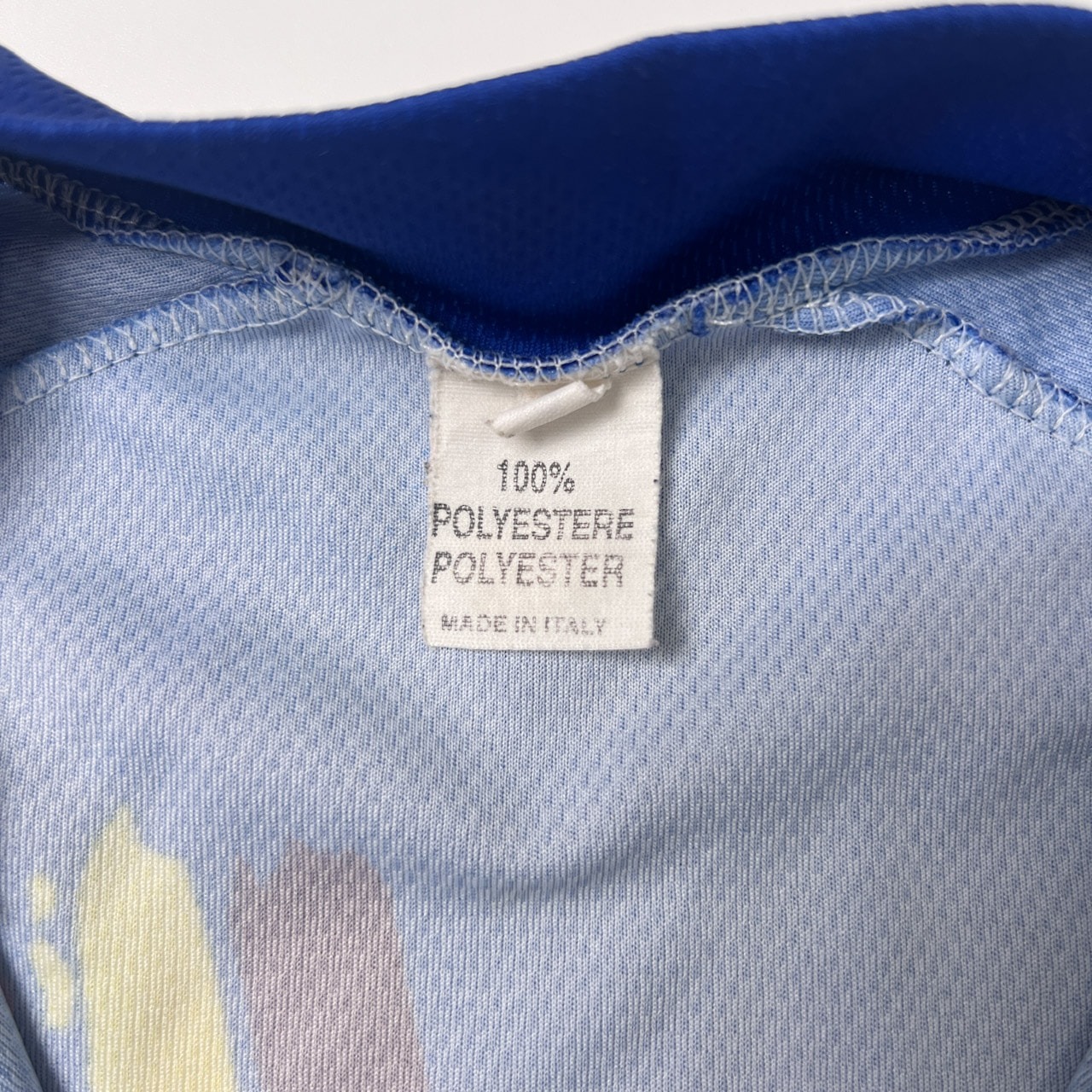 FERYN イタリア製 ハーフジップ 半袖 サイクルジャージ 3/ブルー/ビンテージ