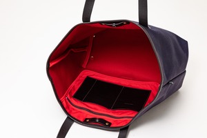 ECONOMY WIDE TOTE / DALBY CANVAS NAVY