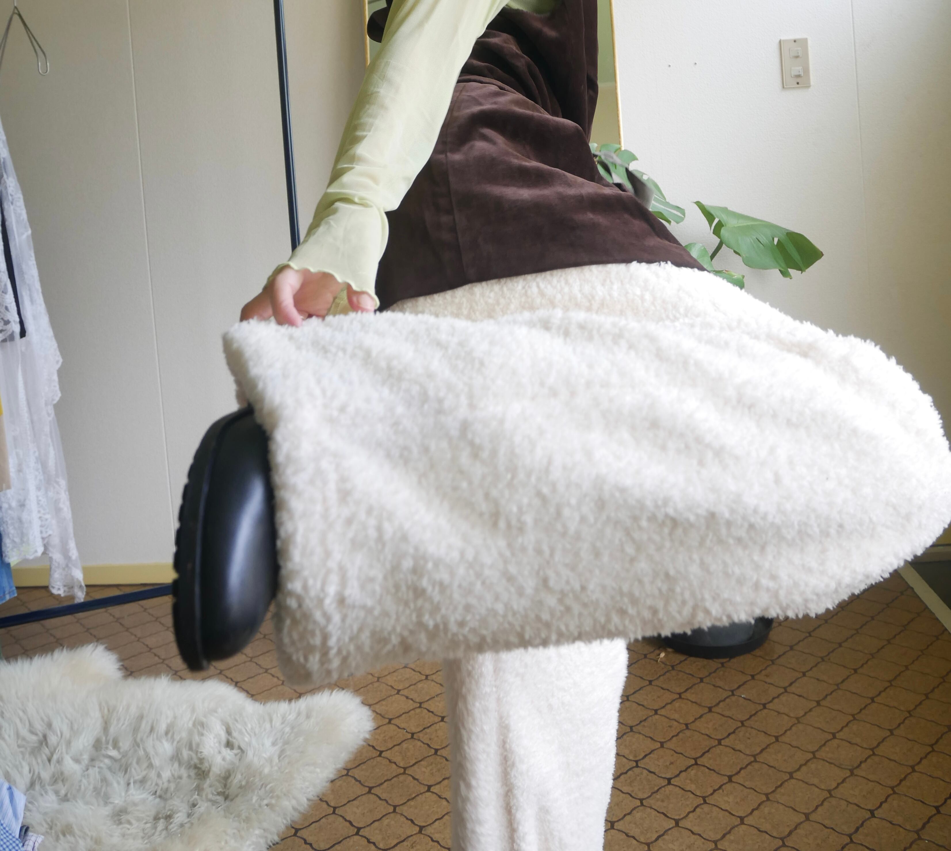 SERRA Sherpa fluffy Wide Easy Pants