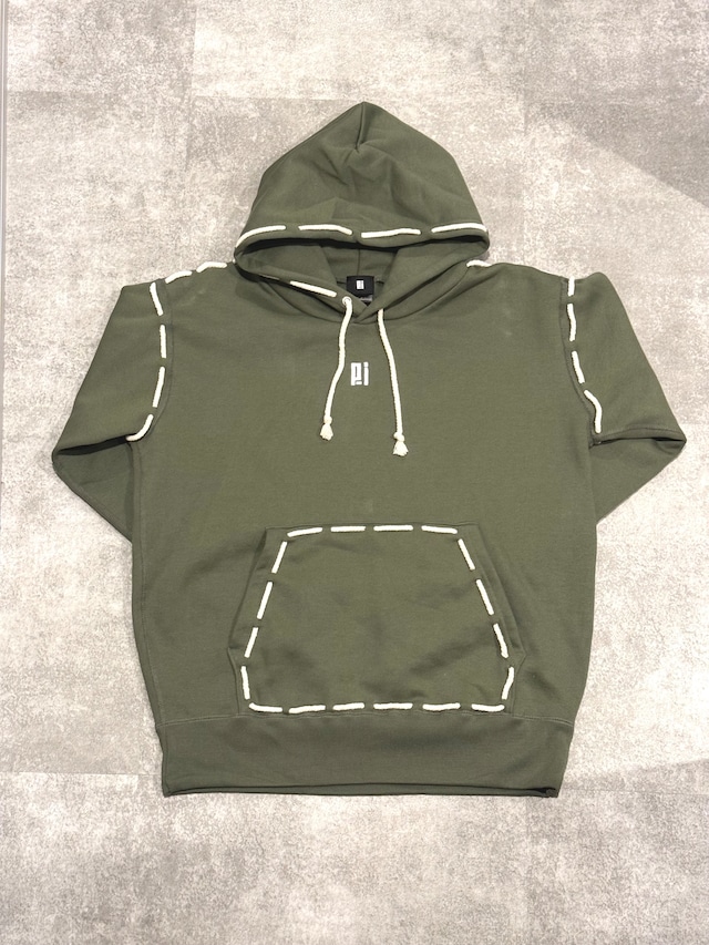 P.i Rope Hoodie　【Olive】