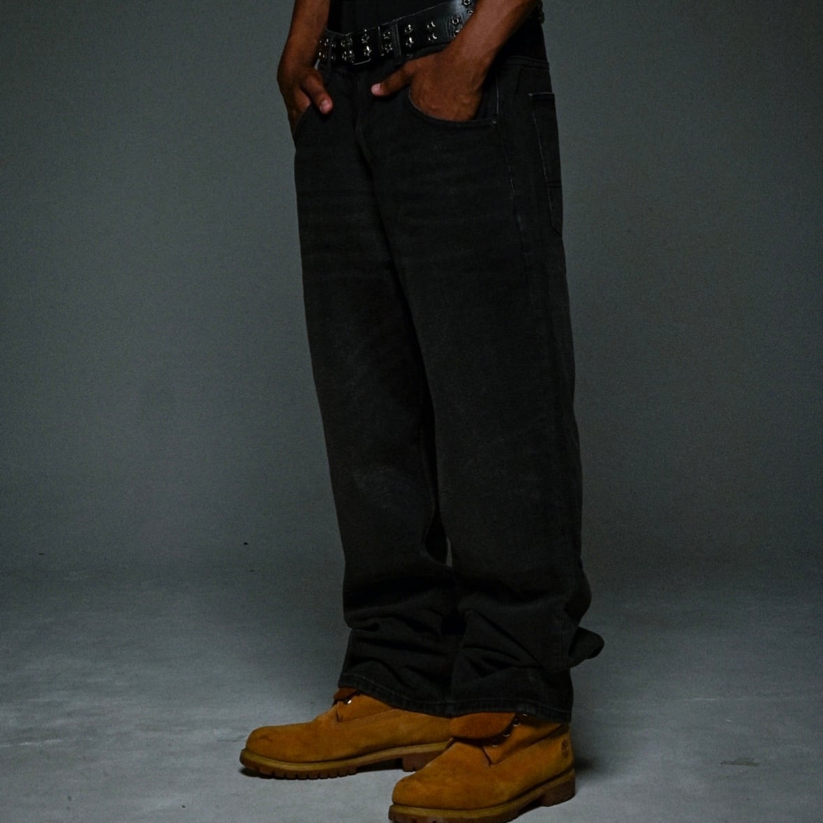 90s VINTAGE STYLE BAGGY DENIM PANTS | YORU CLUB