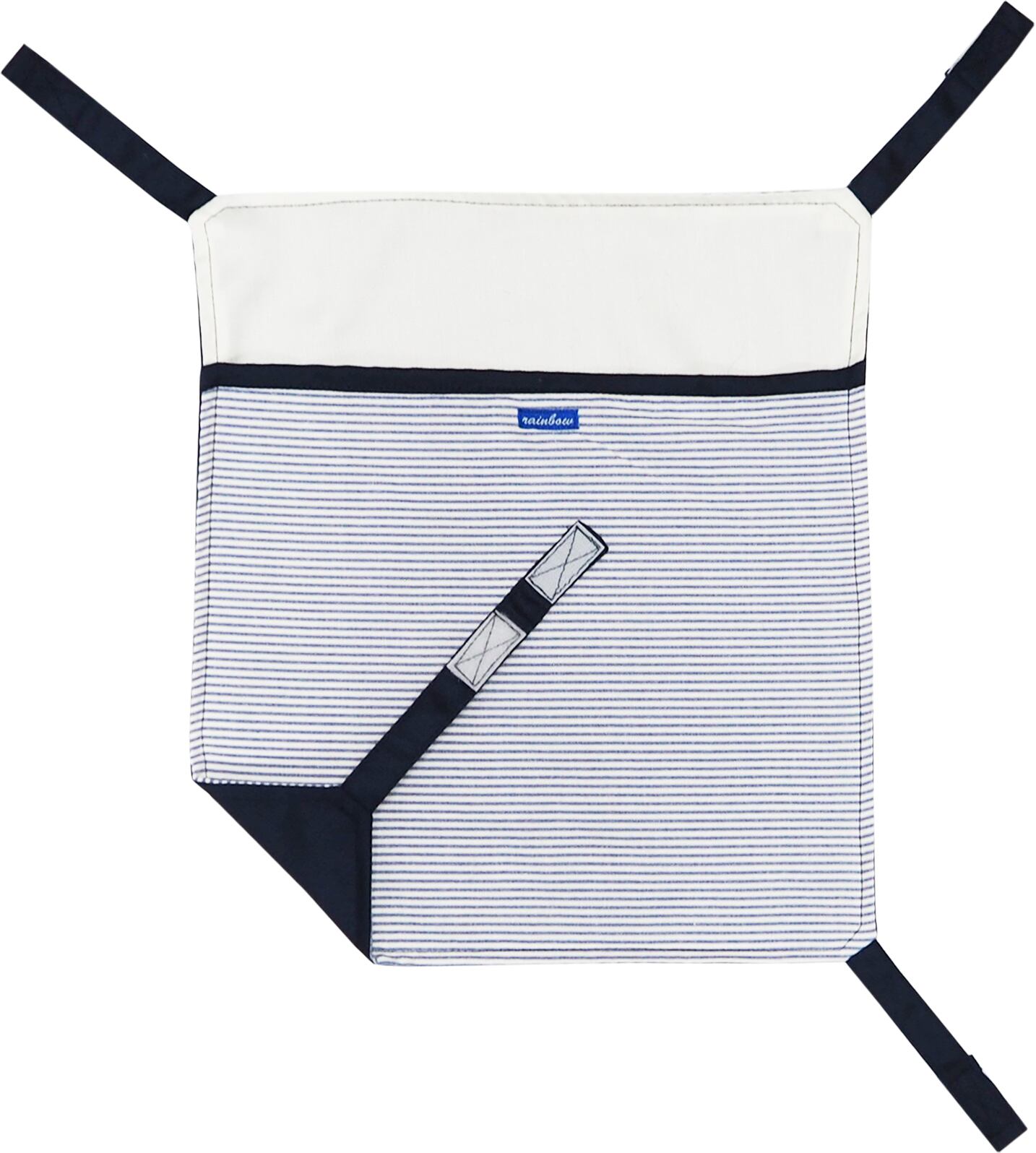 【フェレット用品】もぐれるしましまハンモック　レッド/ブルー