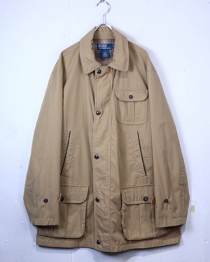 【Caka act2】“Polo by Ralph Lauren” Multiple Gimmick Vintage Coverall Jacket