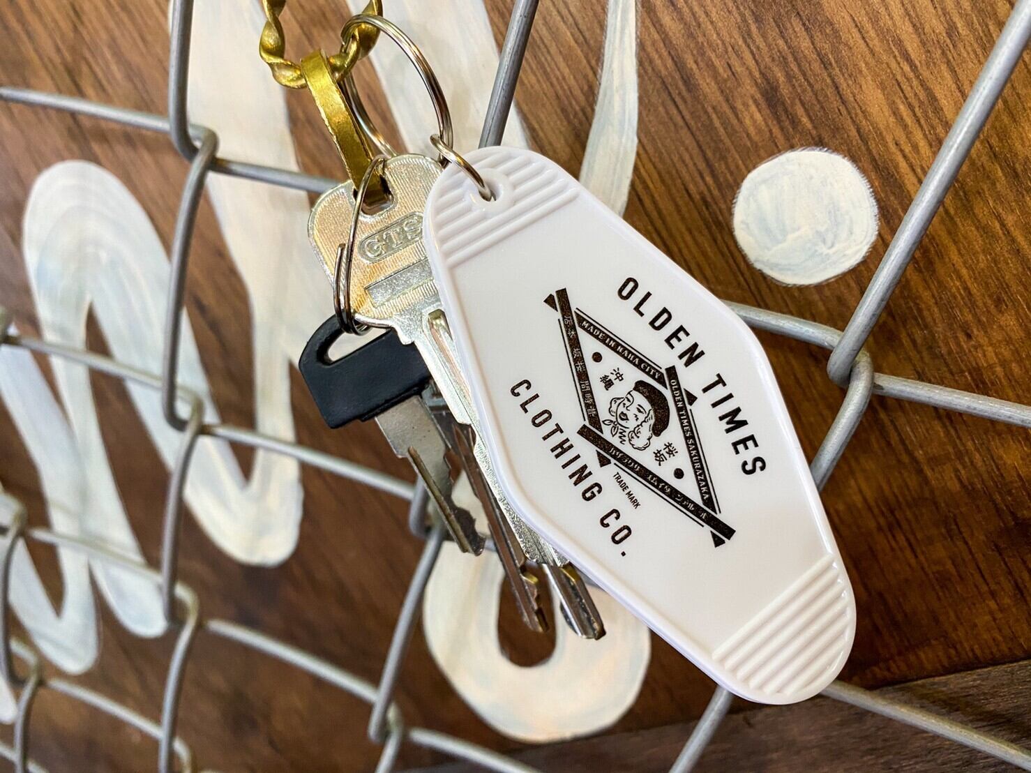 新作/3色展開】TRADE MARK MOTEL KEY HOLDER | OLDENTIMES OKINAWA