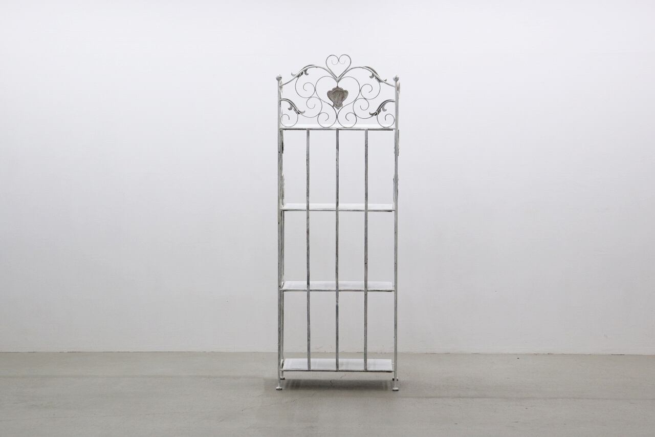 クラシカル アイアン 折り畳み シェルフ 飾り棚 本棚 ラック ガーデン クラシカル アイアン 折り畳み シェルフ 飾り棚 本棚 ラック