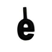 INITIAL CHARM Small (BLACK)