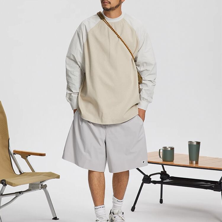 ★CONTRAST COLOR INNER BOTTLING SHIRT　　　A0705