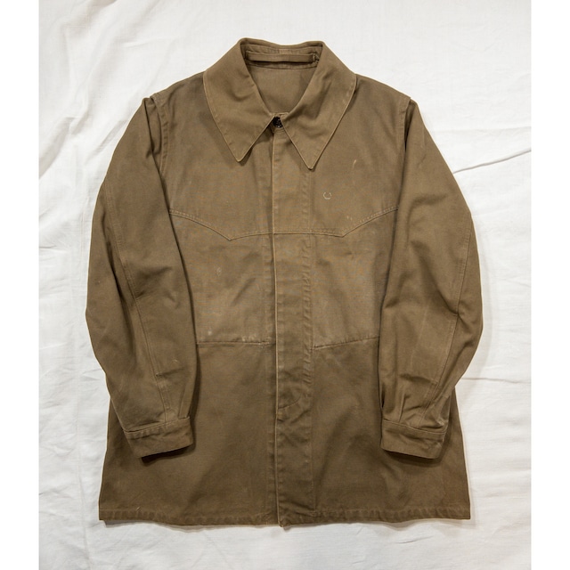 【1950s】"SNCF" French Railways Work Jacket, Hunting Remake!!