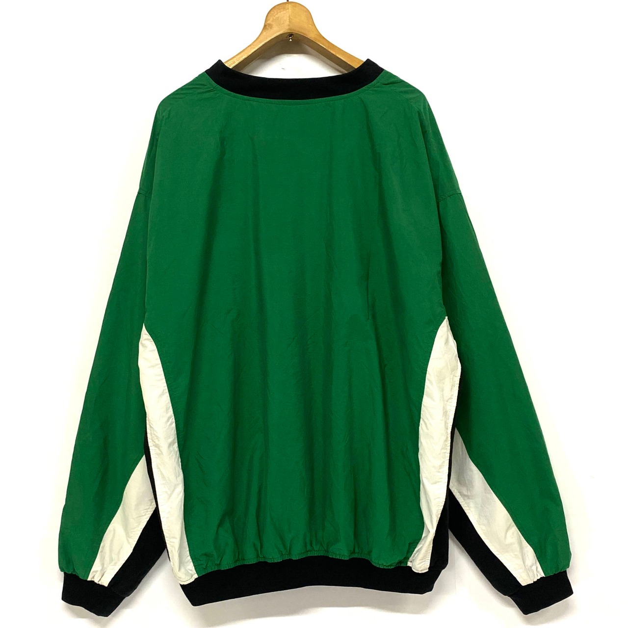 90年代 アディダス adidas Vネック ナイロンプルオーバー ウインド 