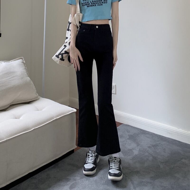 ハイウェストジーンズ レディーススプリングオータムショートパンツ 薄手 春物 秋物 萌量不足73254737797