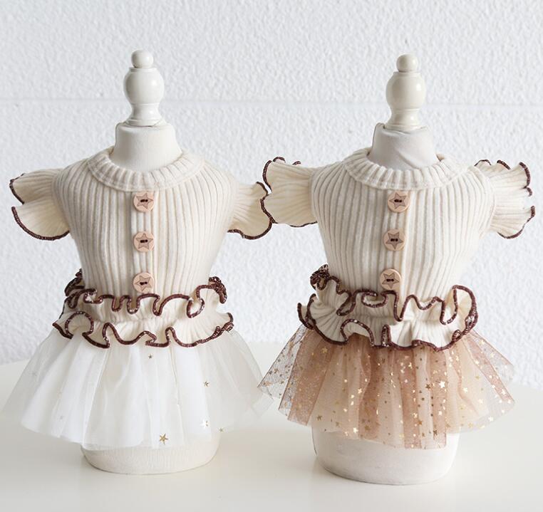 《予約》№3101209 シャイニングチュールの重ね着ワンピ