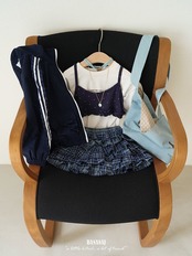 韓国子供服 / BANANA J  / 26Autumn / シュガー リボンジャンパー / 秋服 / ベビー *XS~JS*