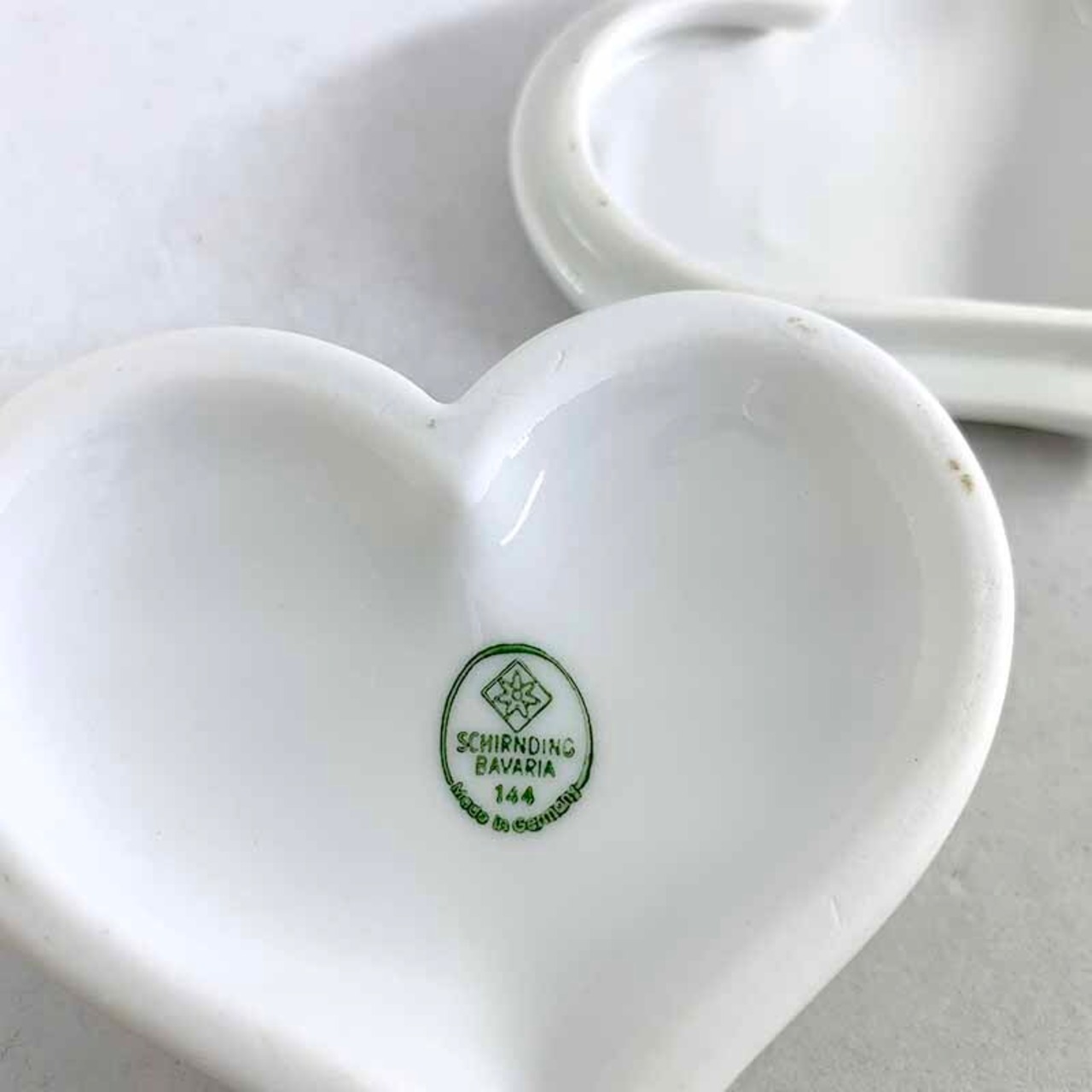 ハート型小物入れ 白いハート　 BAVARIA　ボンボニエール　アクセサリー入れ　　12otci13