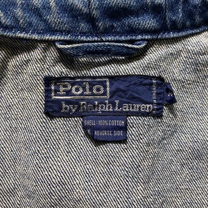 vintage POLO by RALPH LAUREN denim work blouson