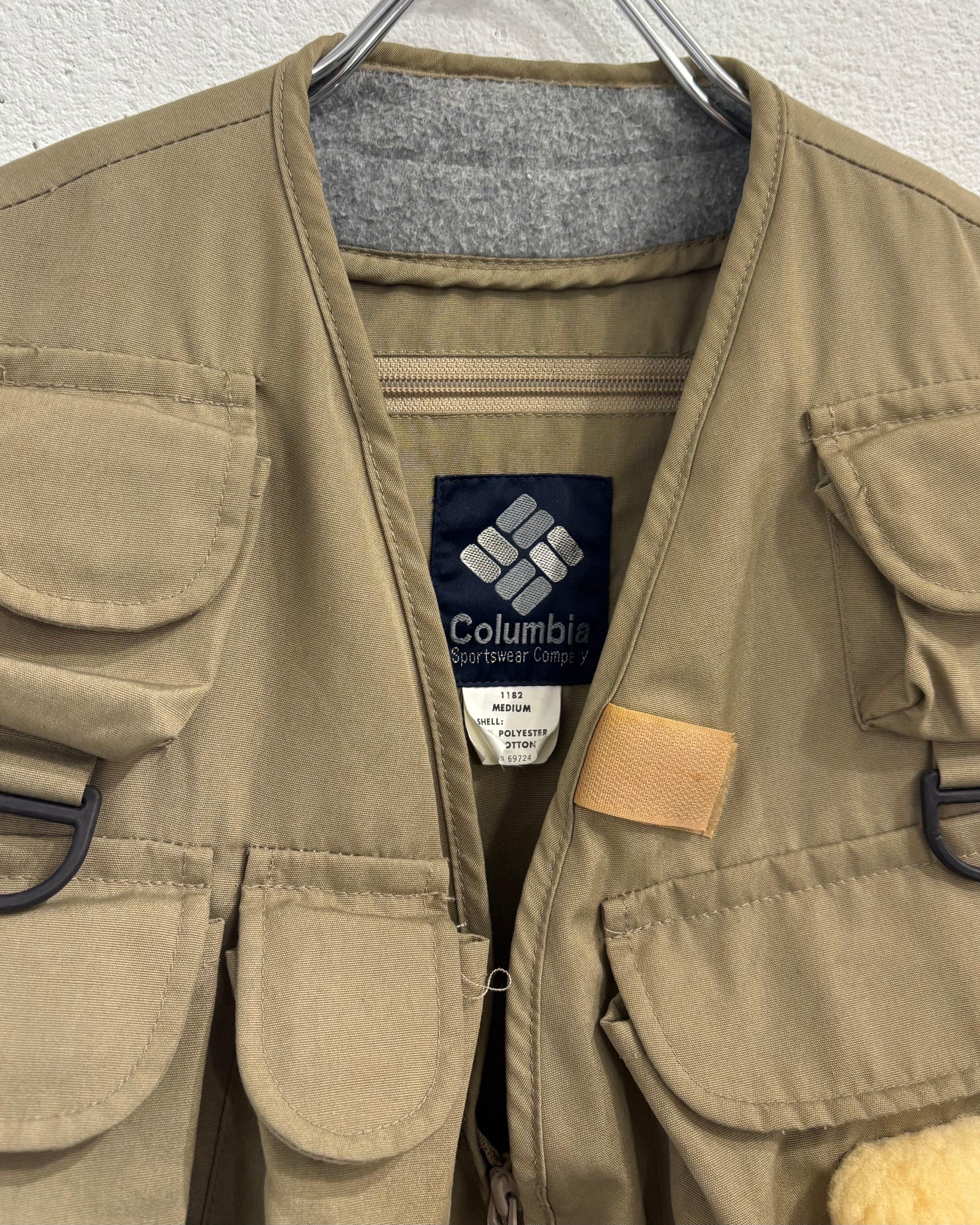 80s Columbia 3D Pockets Fishing Vest | VOLAR