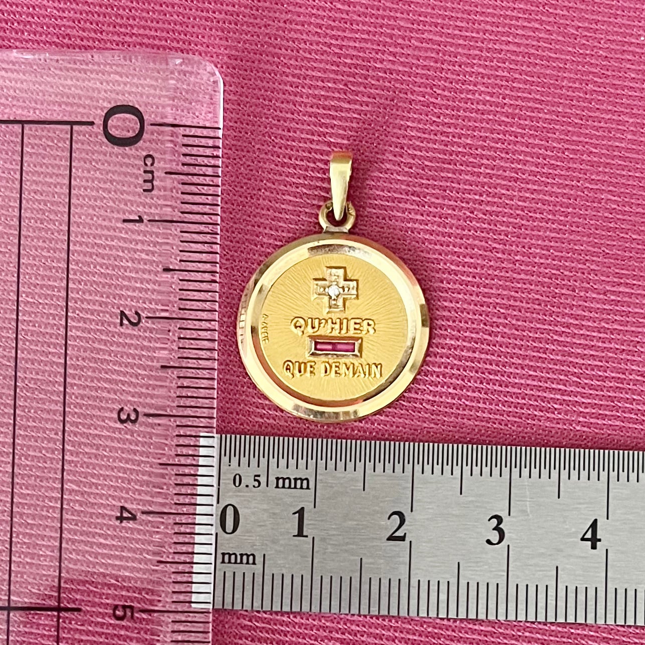 フランス アンティーク MaisonAugis オーギス社 ラブメダル