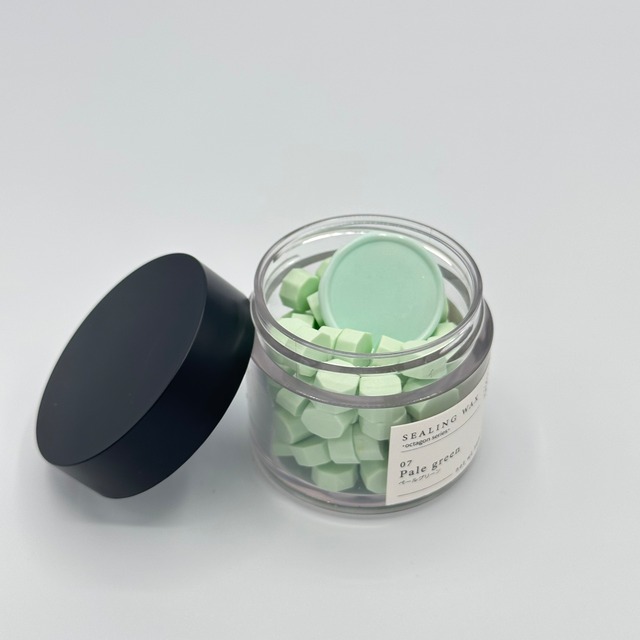 Sealing Wax Octagon series/07.Pale green/シーリングワックス オクタゴンシリーズ/ペールグリーン gallery image 1