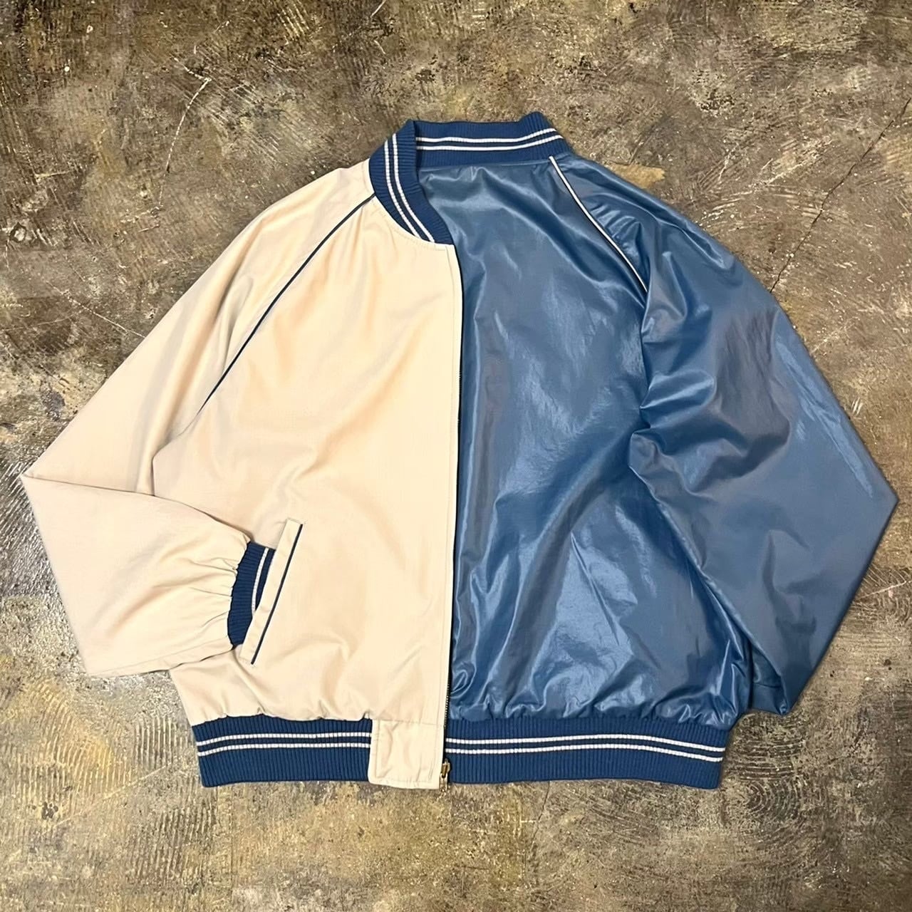 80s The Fox Collection (J.C.Penny) Reversible Blouson