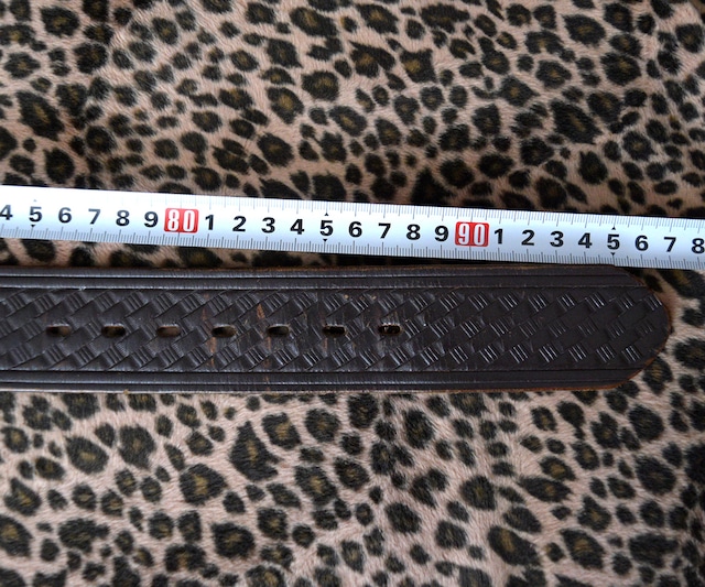 CHAMBERS BASKET WEAVE GARRISON BELT 34
