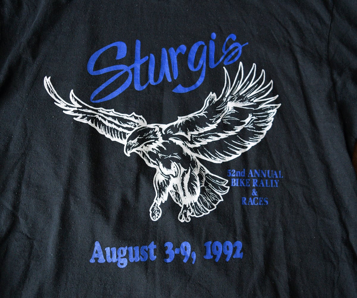 90s STURGIS BIKE RALLY & RACES T-SHIRTS XL | SECOND TIME GLORY