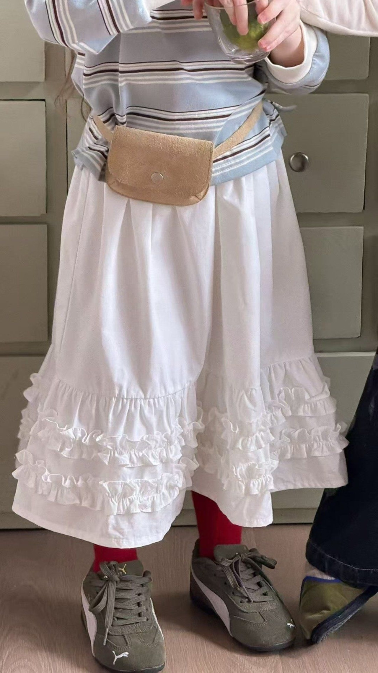 [aiai] Love Cancan Long Skirt / [아이아이] 러브캉캉롱스커트