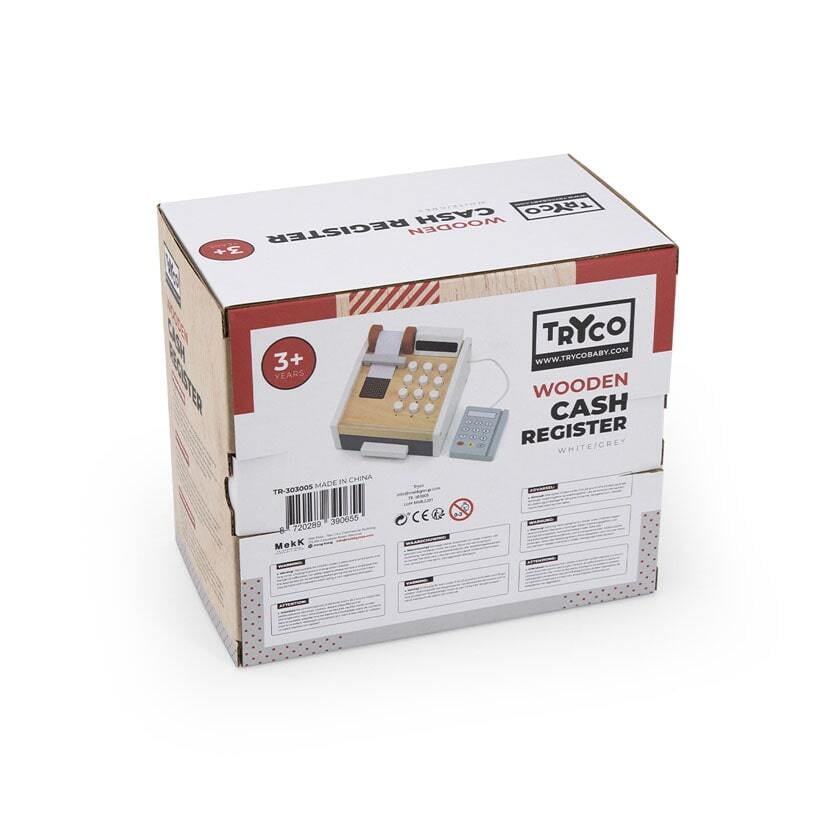 ◆ TheNationalCashRegisterCo. レジスター TRYCO トライコ | キャッシュレジスター 木製おもちゃ おままごと