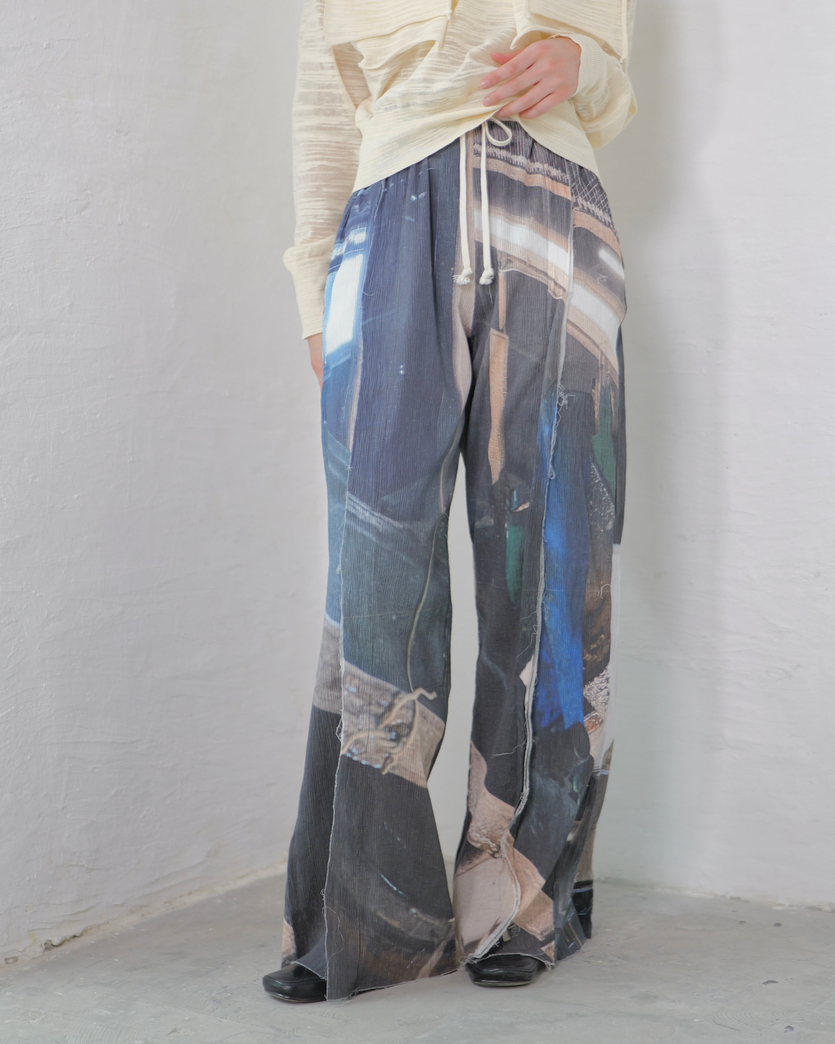 kotoha yokozawa - Graphic Yoryu Pants ：Mono Coil｜グラフィック