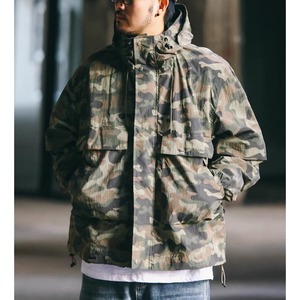 Camouflage hooded jacket  0507