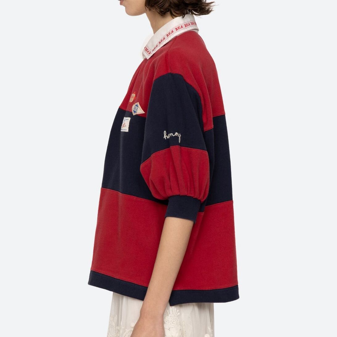 SEA NY CAROLYN WORKWEAR RUGBY SHIRT MULTI | SAKAN LES YEUX